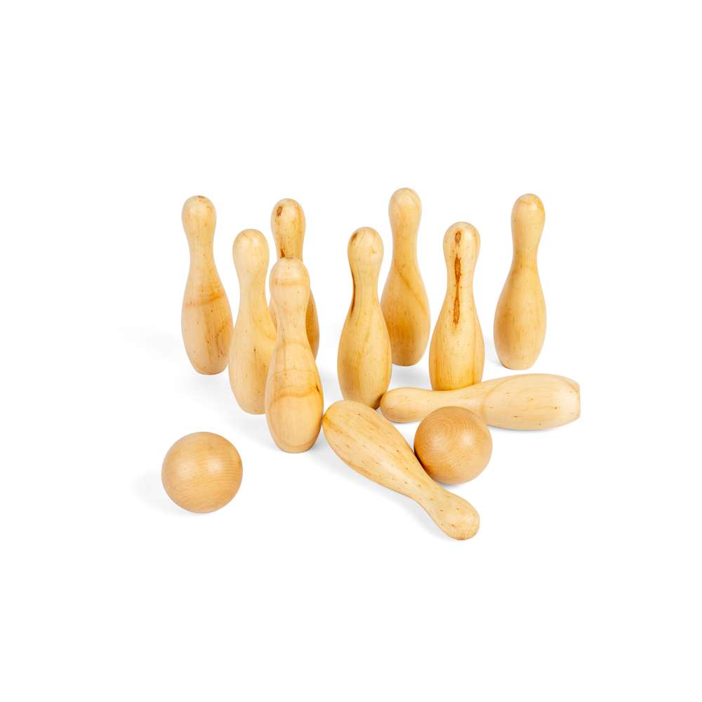 Bigjigs Wooden 10 Pin Bowling Set
