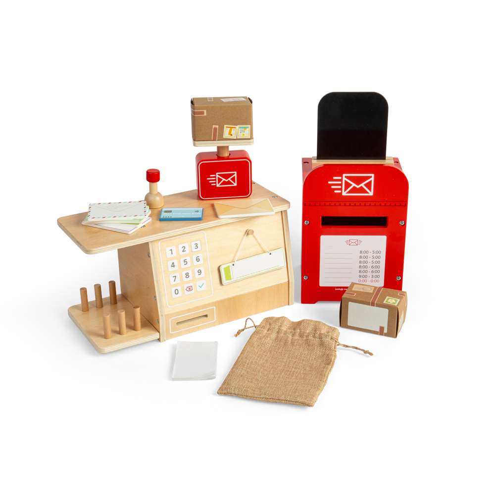 Bigjigs Wooden Post Office Playset