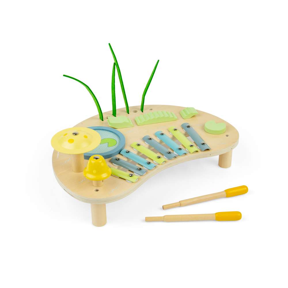 Bigjigs Wooden Jungle Music Bench