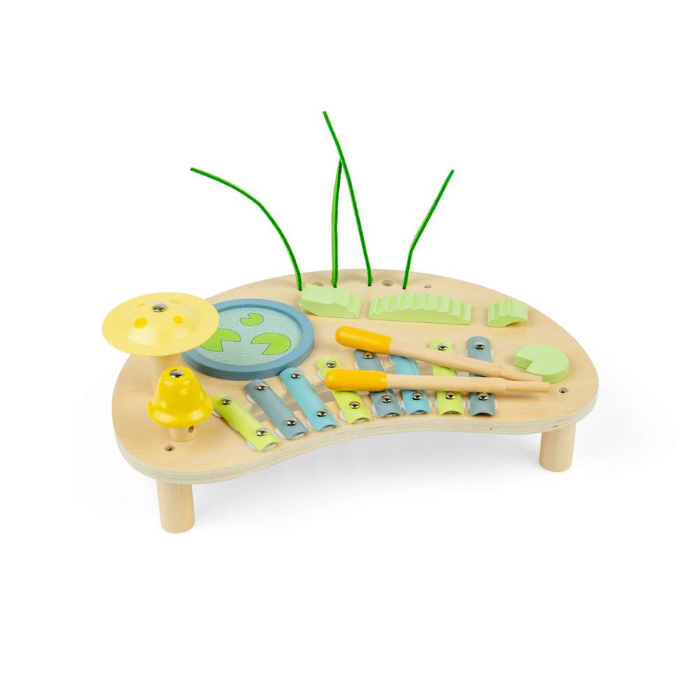 Bigjigs Wooden Jungle Music Bench