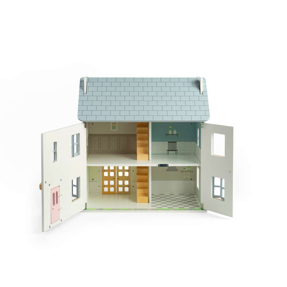 Bigjigs Wooden Summer Cottage Doll's House