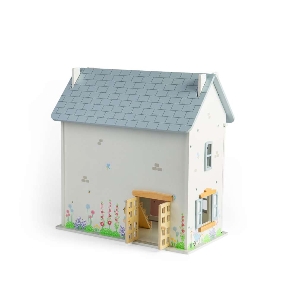 Bigjigs Wooden Summer Cottage Doll's House