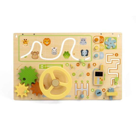 Bigjigs Wooden Jungle Busy Board