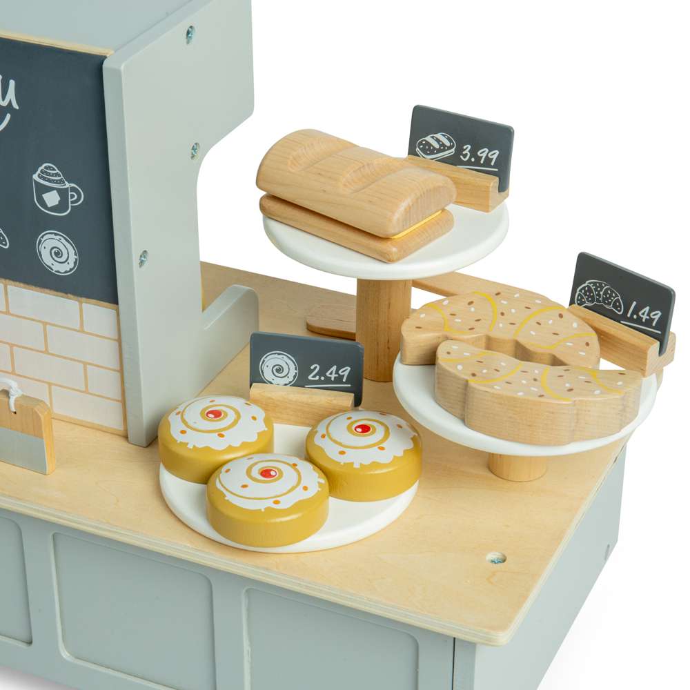 Bigjigs Wooden Coffee Shop Playset
