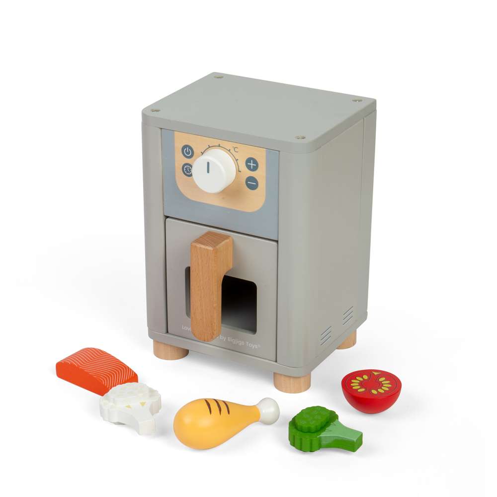 Bigjigs Wooden Air Fryer Playset