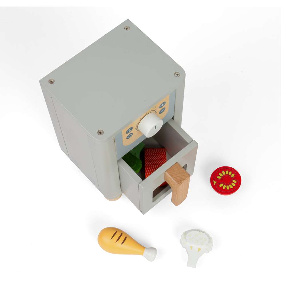 Bigjigs Wooden Air Fryer Playset