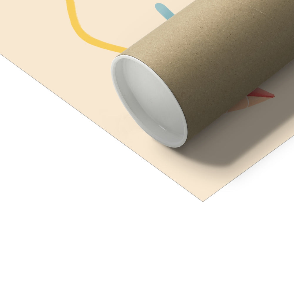 Kid of the Village Make Waves Art Print