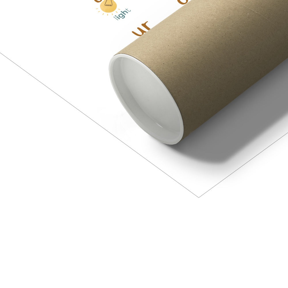 Kid of the Village Phonics Art Print - Pink