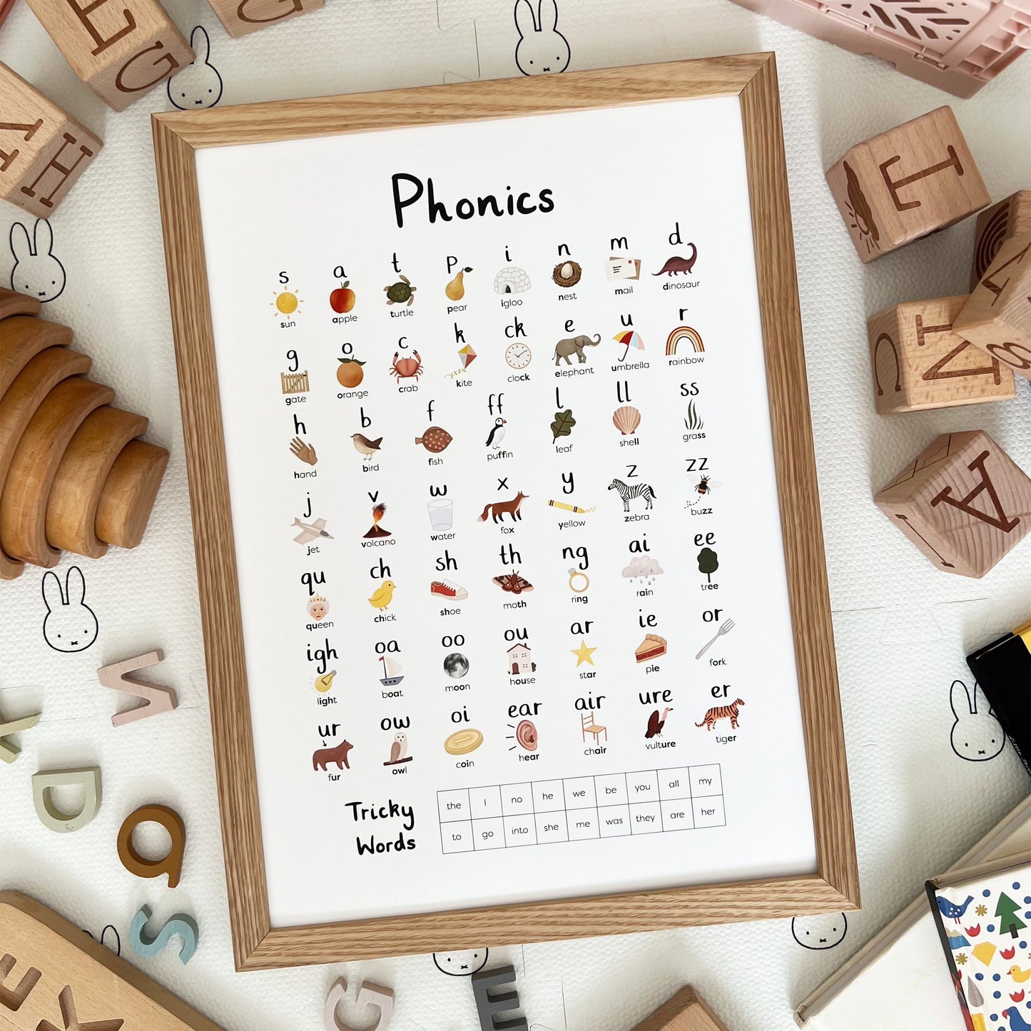 Kid of the Village Phonics Art Print