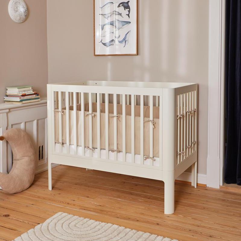 Flexa Nova Baby Cot Bed Cream