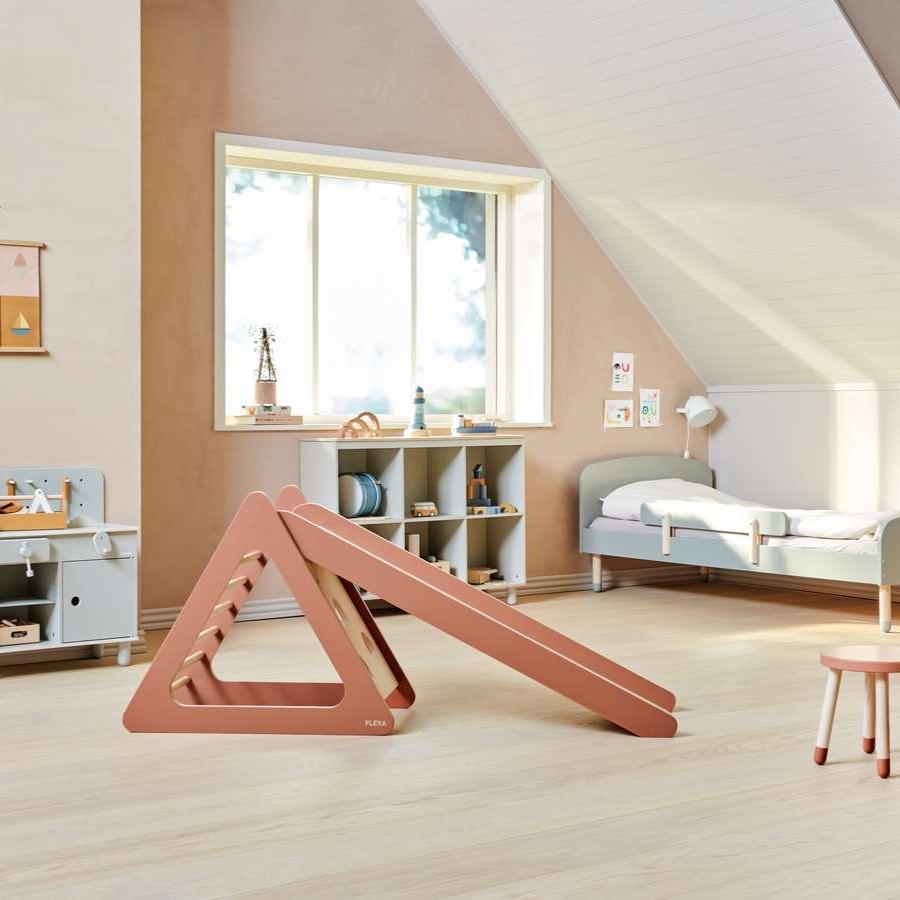 Flexa Play Tower with Slide - Blush