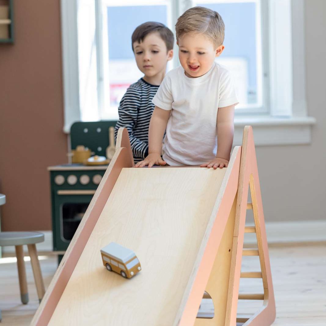 Flexa Play Tower with Slide - Blush