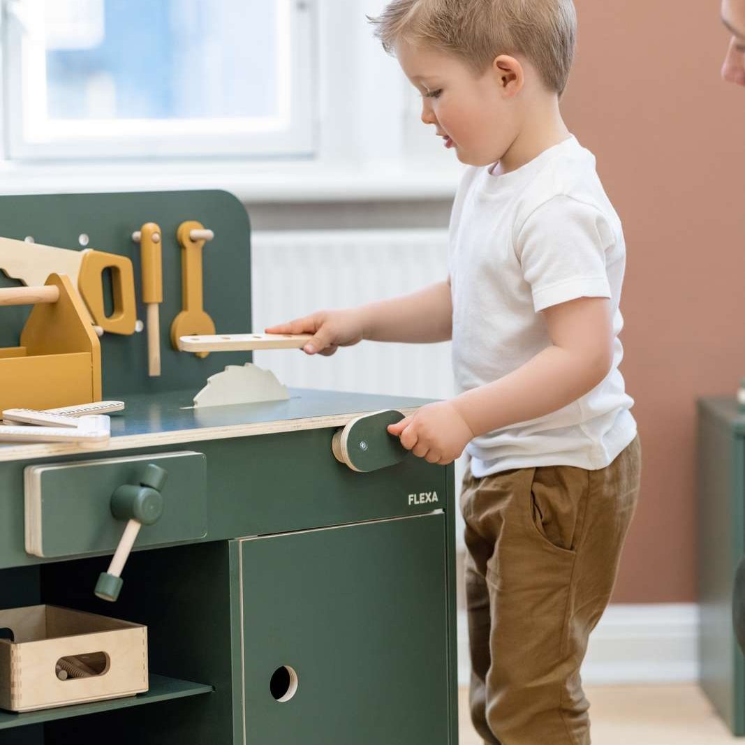 Flexa Wooden Tool Bench