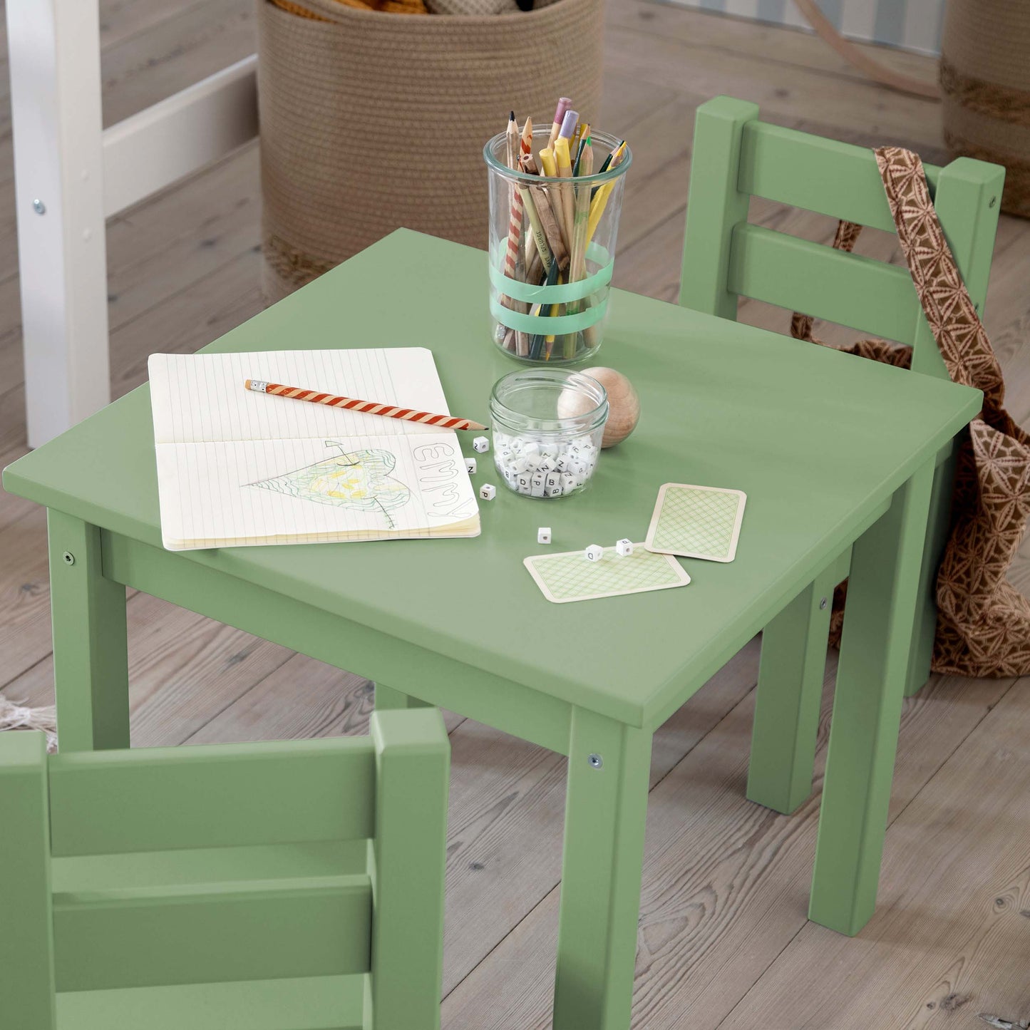 Hoppekids 'Mads' Children's Table & Chair Set (9 Colours Available)
