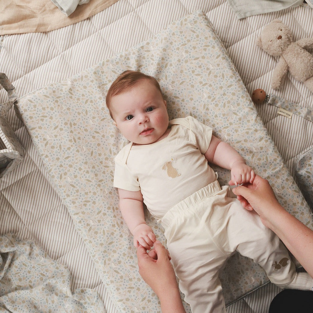 Avery Row Baby Changing Cushion Cover - Nature Trail