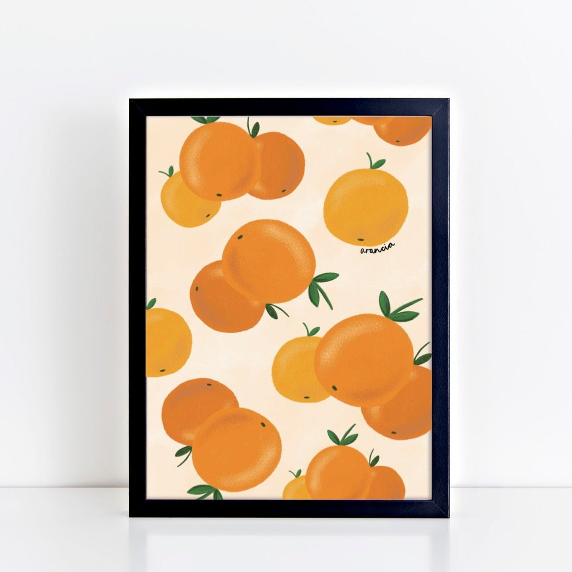 Arancia Pattern Art Print by The Little Jones (14 Sizes Available)