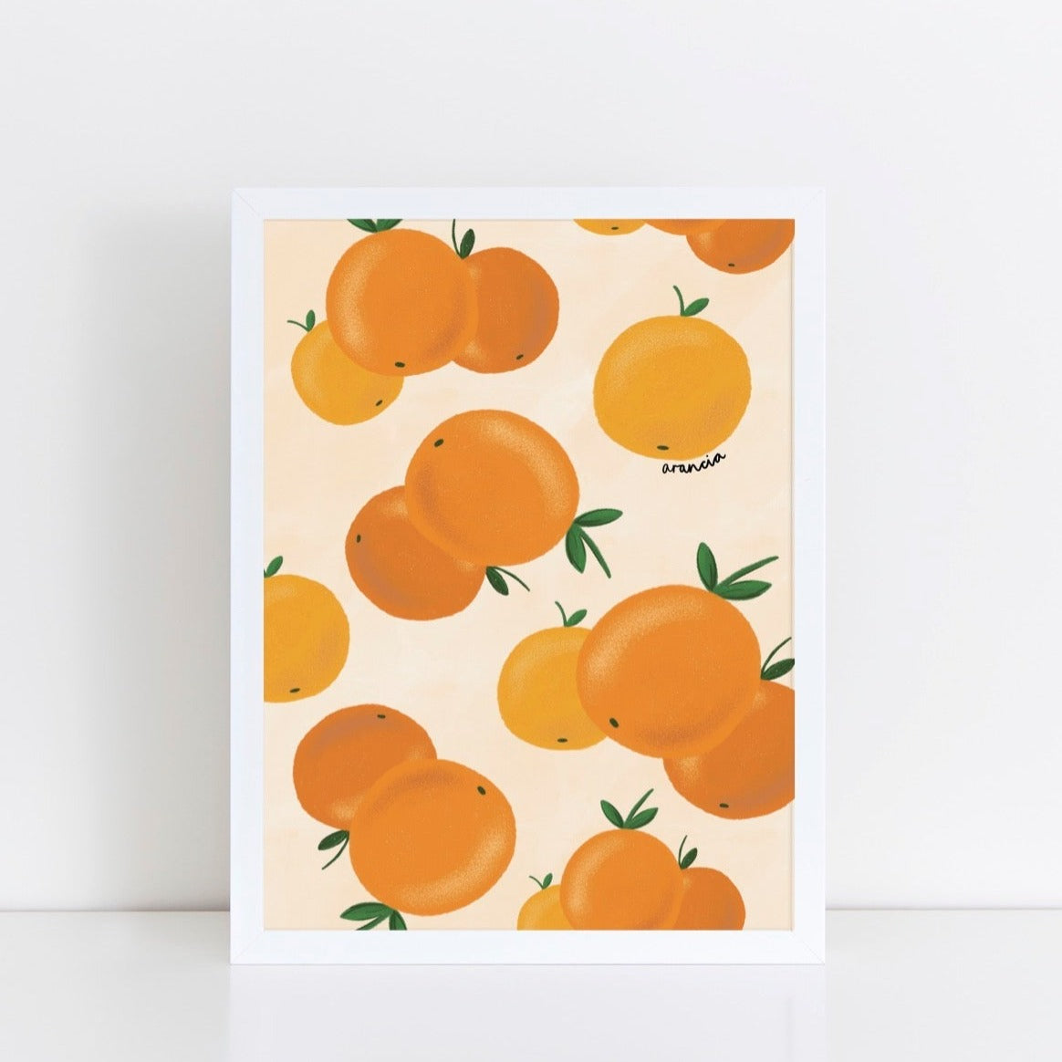 Arancia Pattern Art Print by The Little Jones (14 Sizes Available)