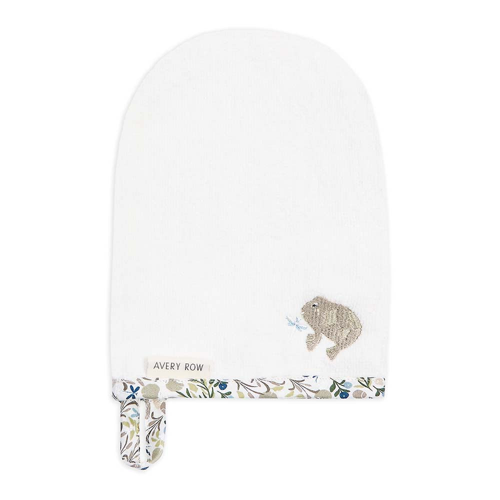 Avery Row Baby Bath Mitt - Riverbank