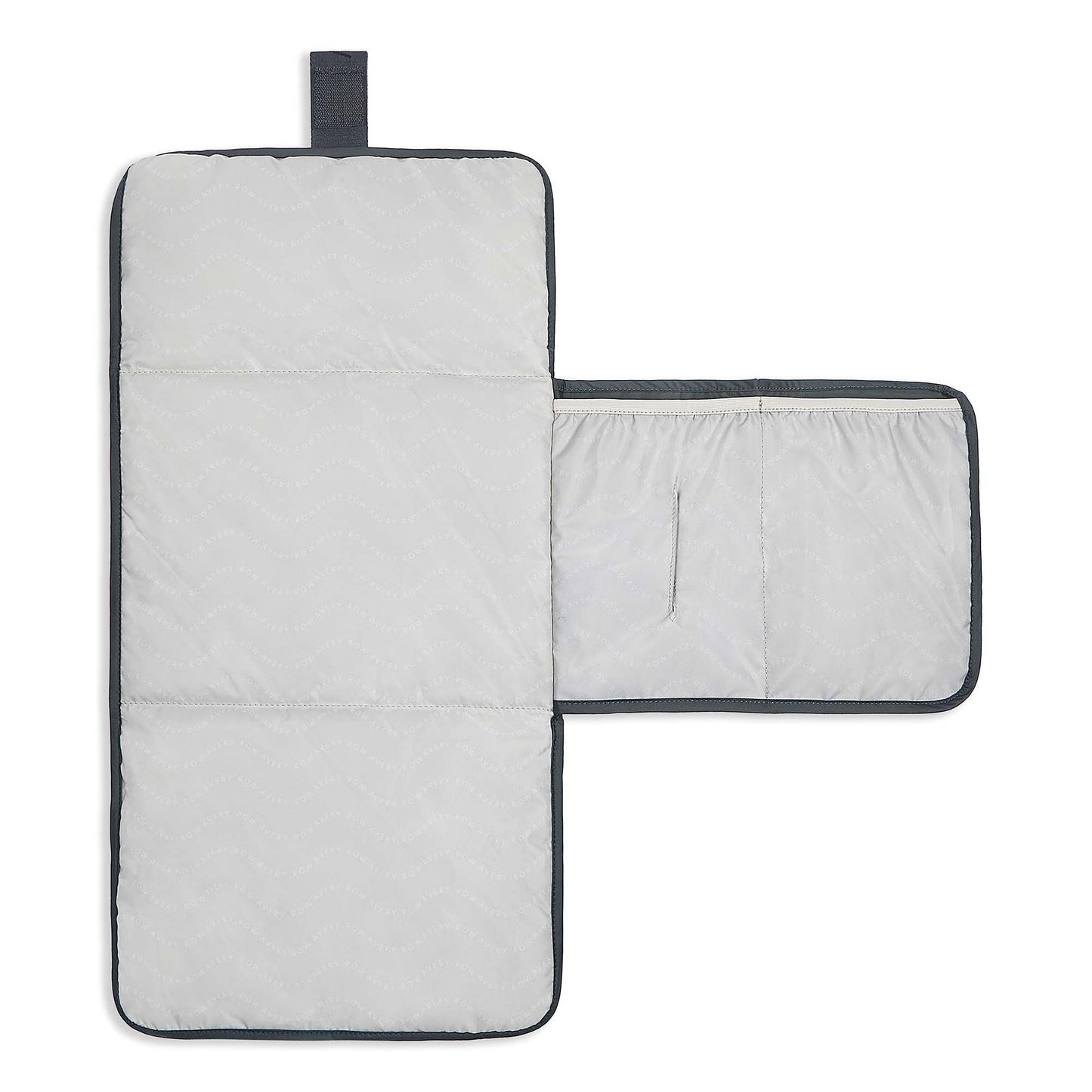 Avery Row Recycled Nylon Travel Baby Changing Mat - Soft Black