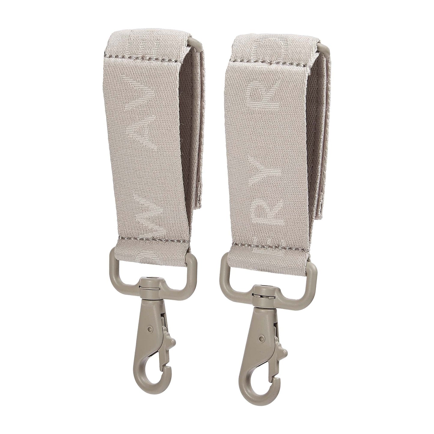 Avery Row Logo Pram Bag Clips - Oyster