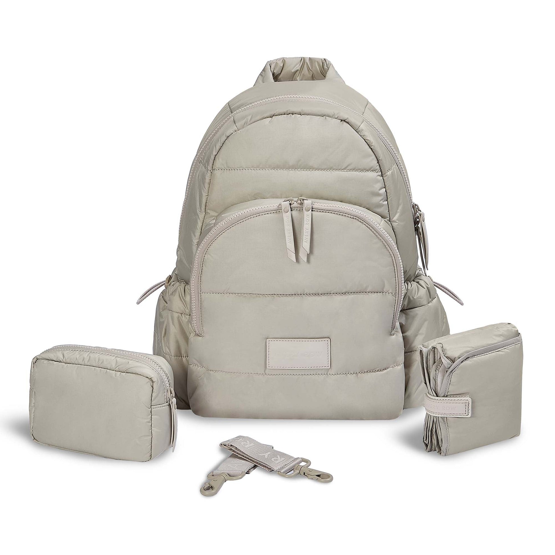 Avery Row Baby Changing Backpack - Oyster