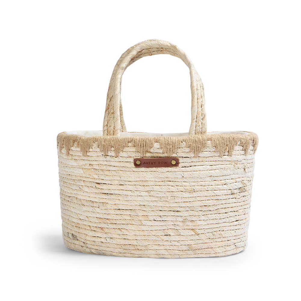 Avery Row Maize Nappy Caddy - Natural