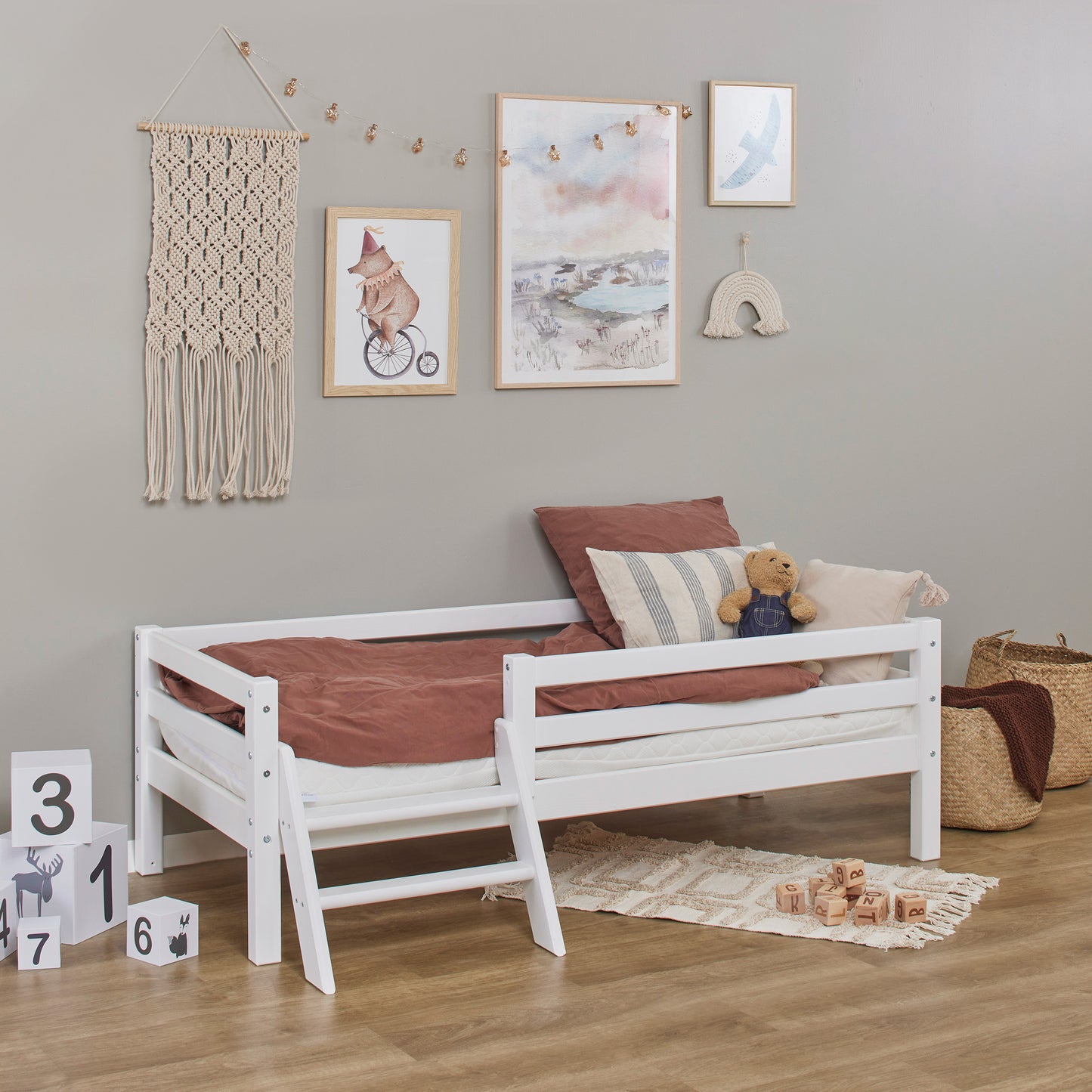 Hoppekids Eco Dream Junior Bed - 70 x 160 cm - White