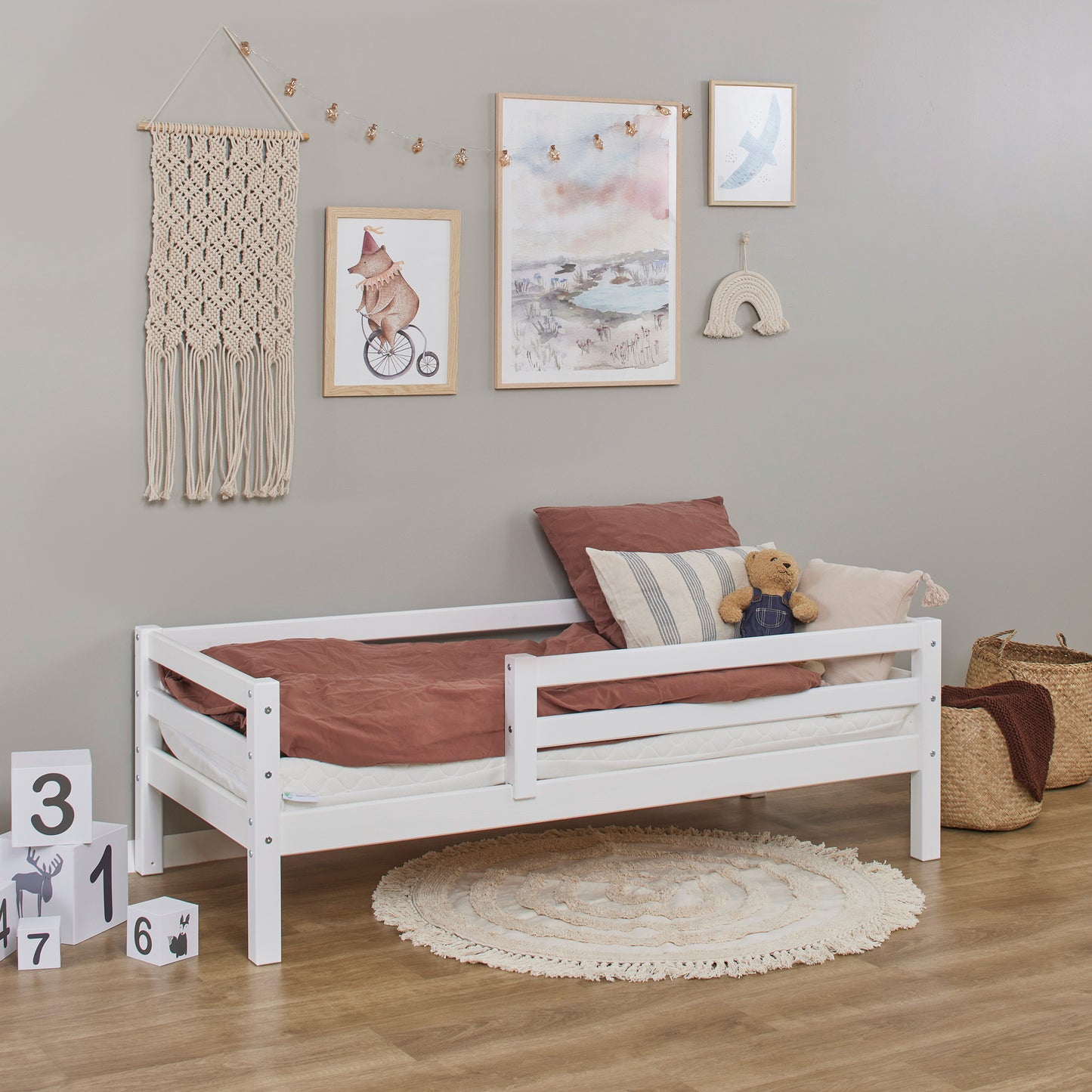 Hoppekids Eco Dream Junior Bed - 70 x 160 cm - White