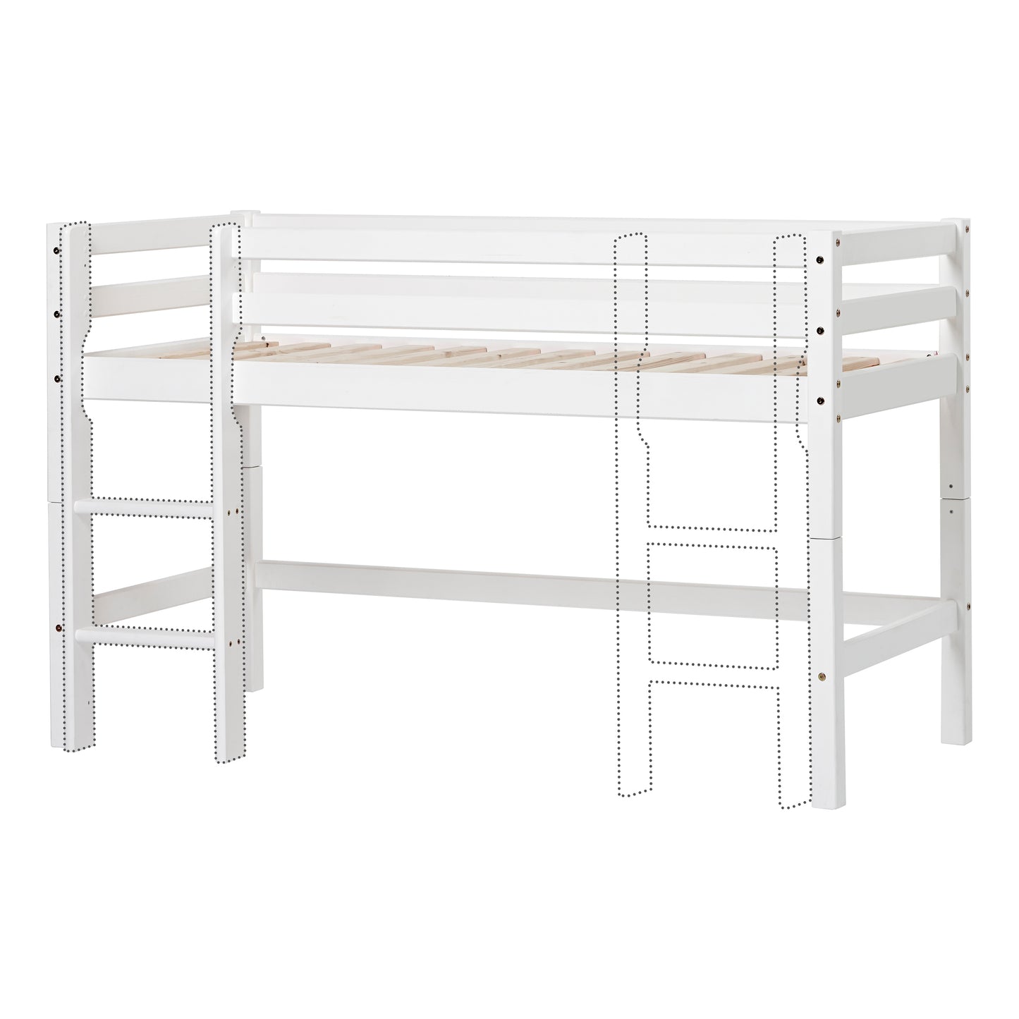 Hoppekids Eco Dream Mid Sleeper Bed
