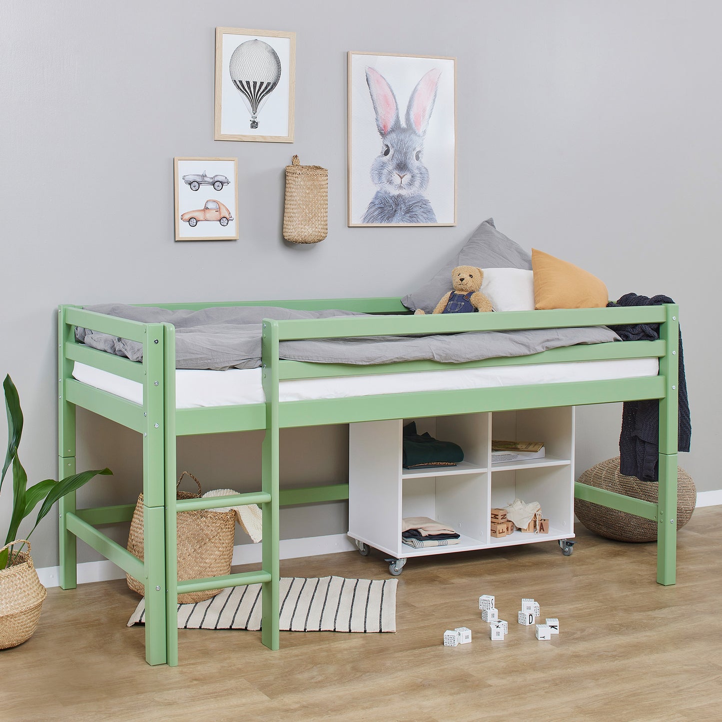 Hoppekids Eco Dream Mid Sleeper Bed