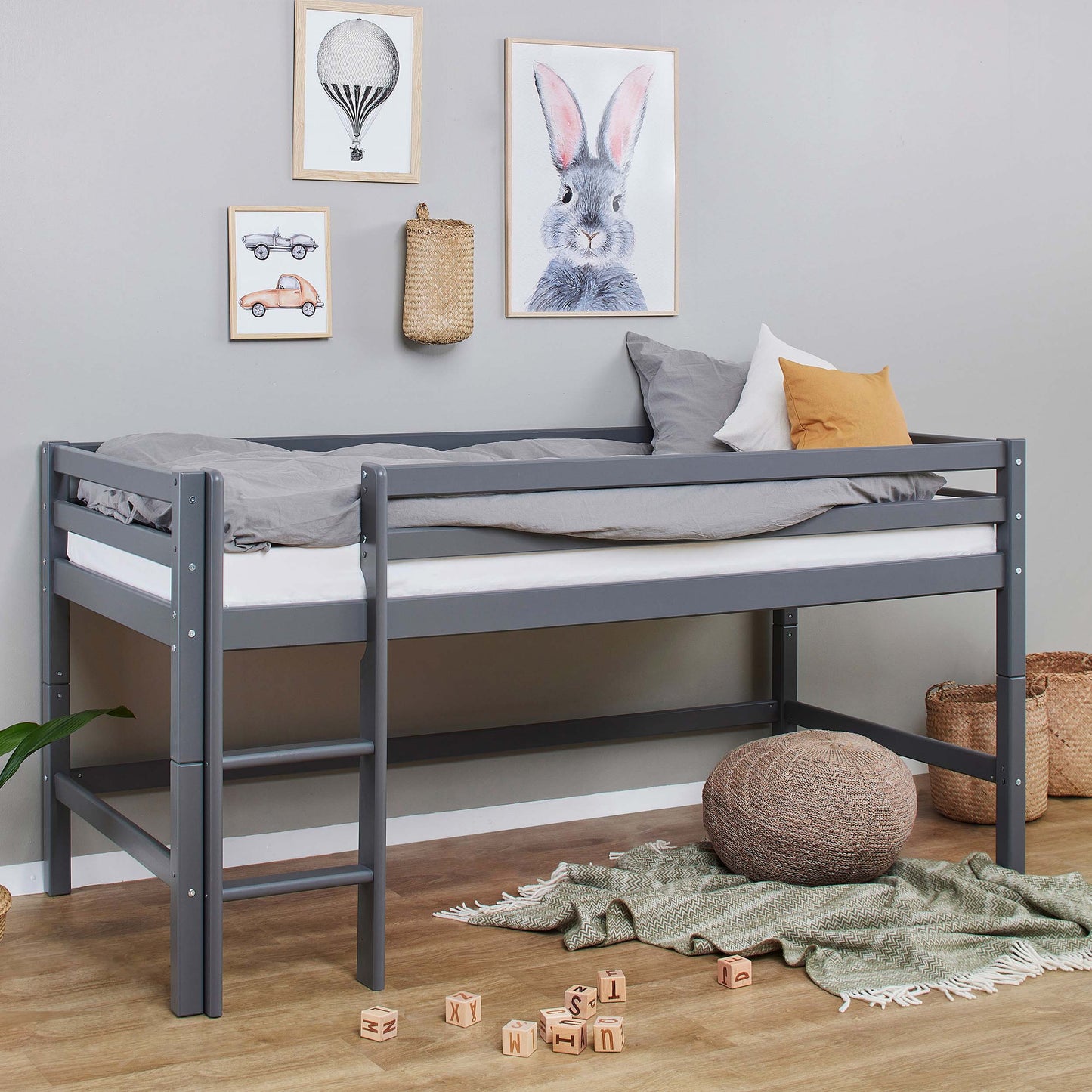 Hoppekids Eco Dream Mid Sleeper Bed