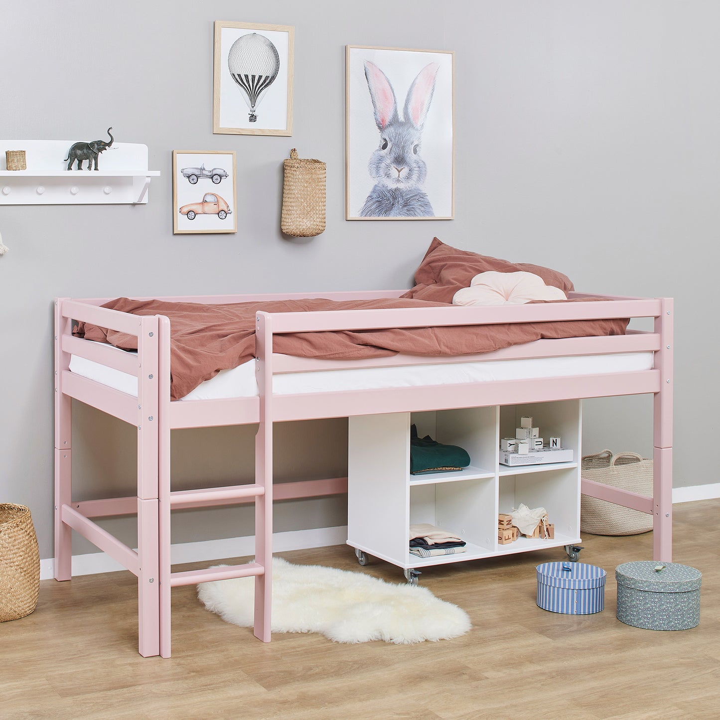 Hoppekids Eco Dream Mid Sleeper Bed