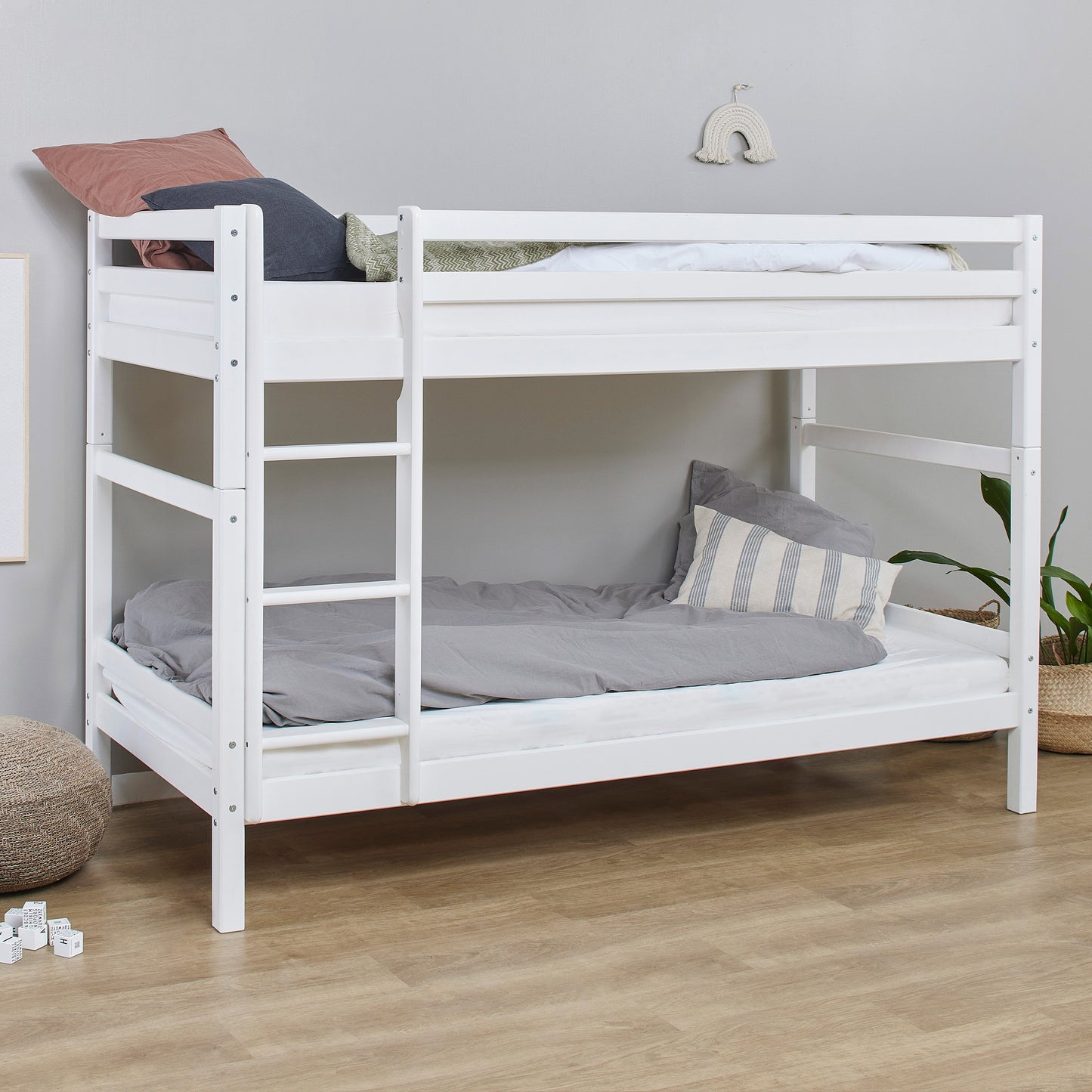 Hoppekids Eco Dream Bunk Bed - 90 x 200 cm - White