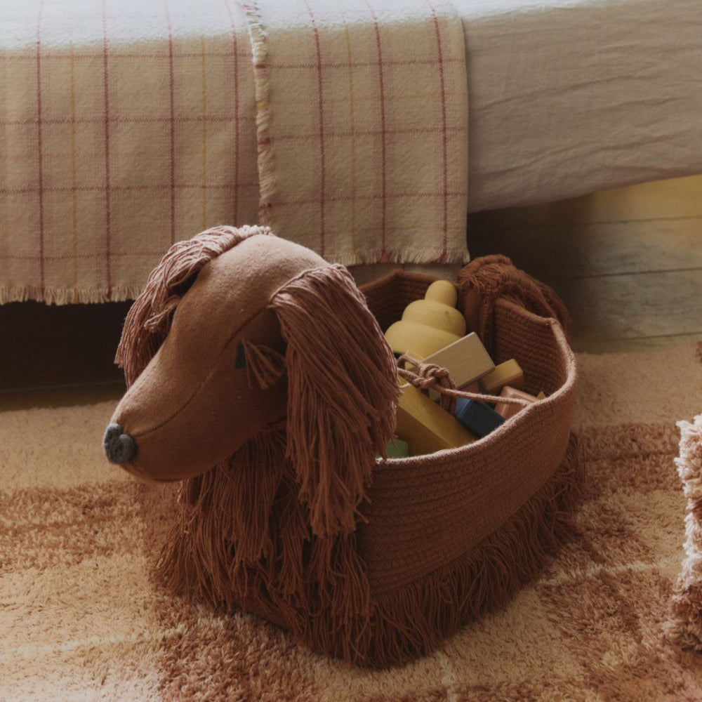 Lorena Canals Storage Basket - Poppy Dog
