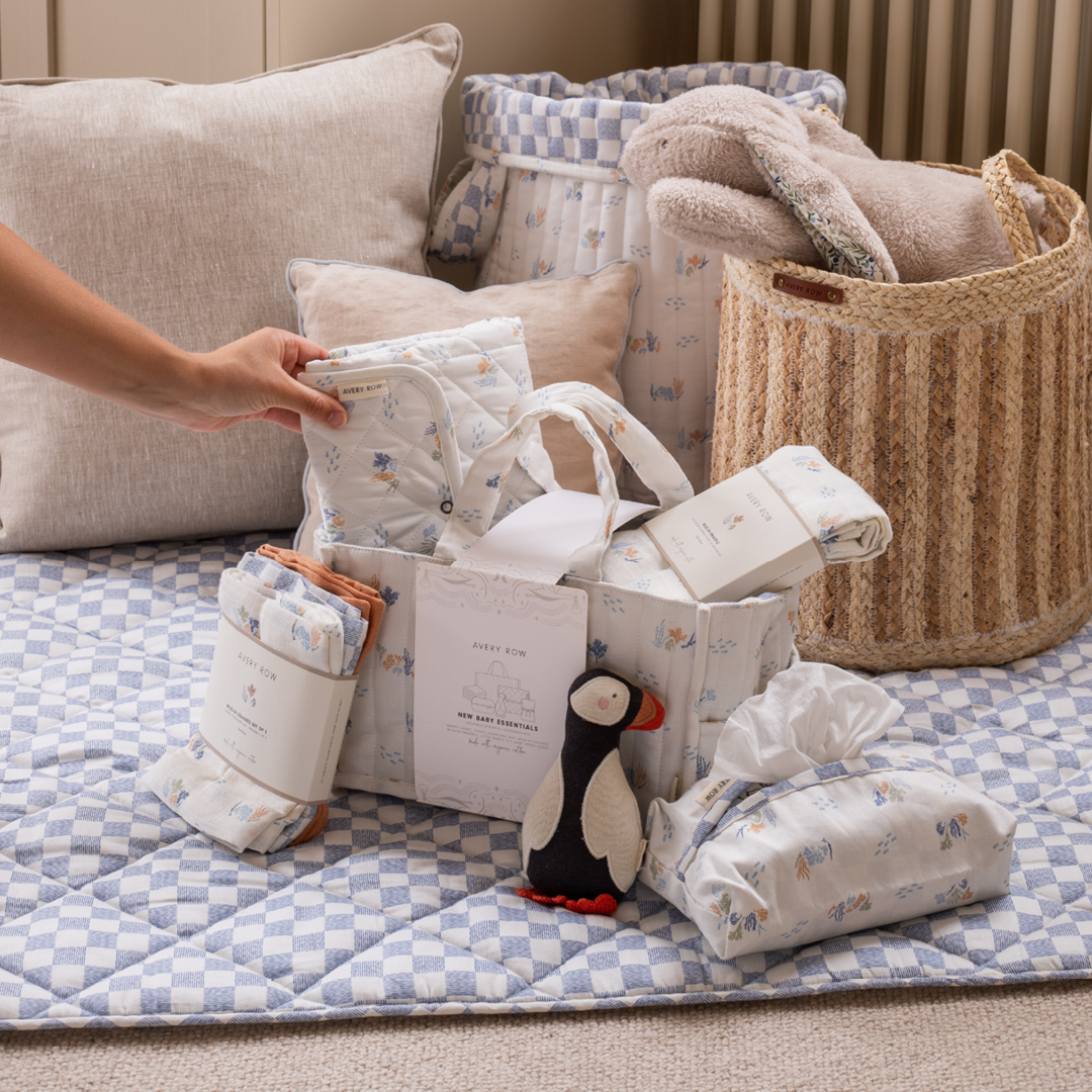 Avery Row Essentials New Baby Gift Set - Coastline
