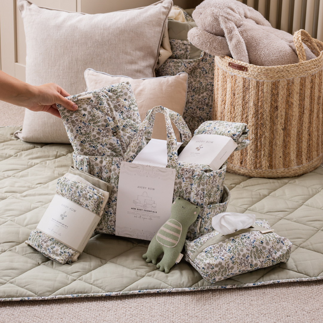 Avery Row Essentials New Baby Gift Set - Riverbank