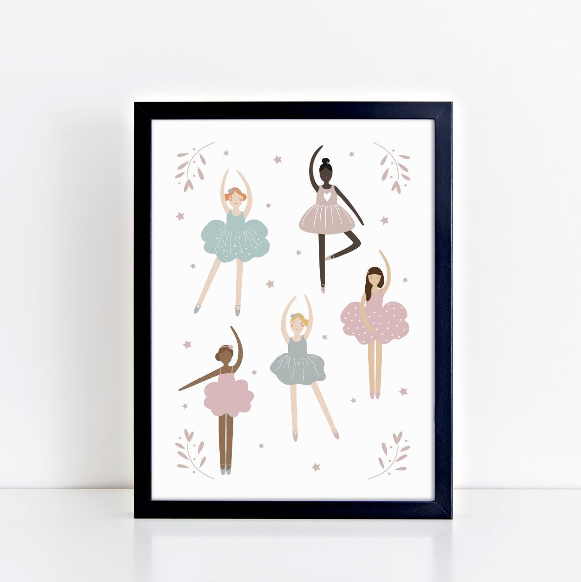 The Little Jones Ballerinas Print
