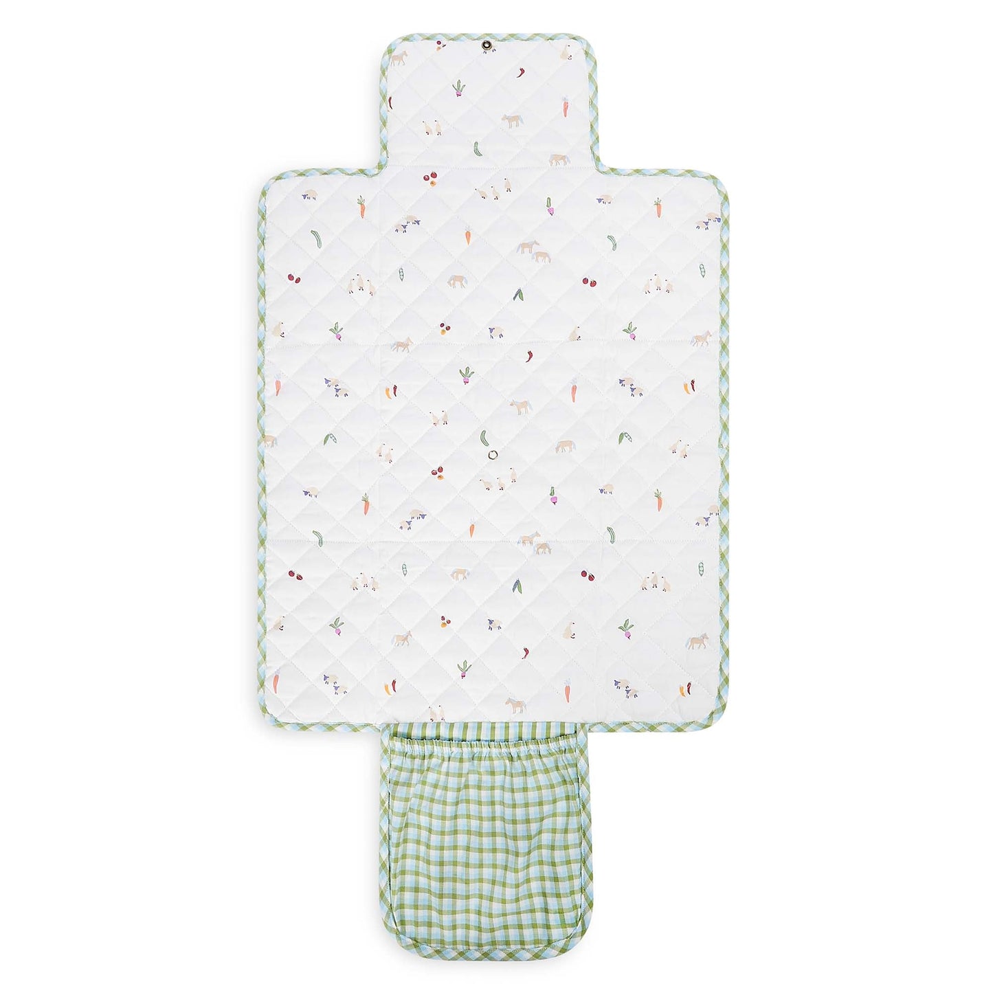 Avery Row Travel Baby Changing Mat - Greenhouse Gingham