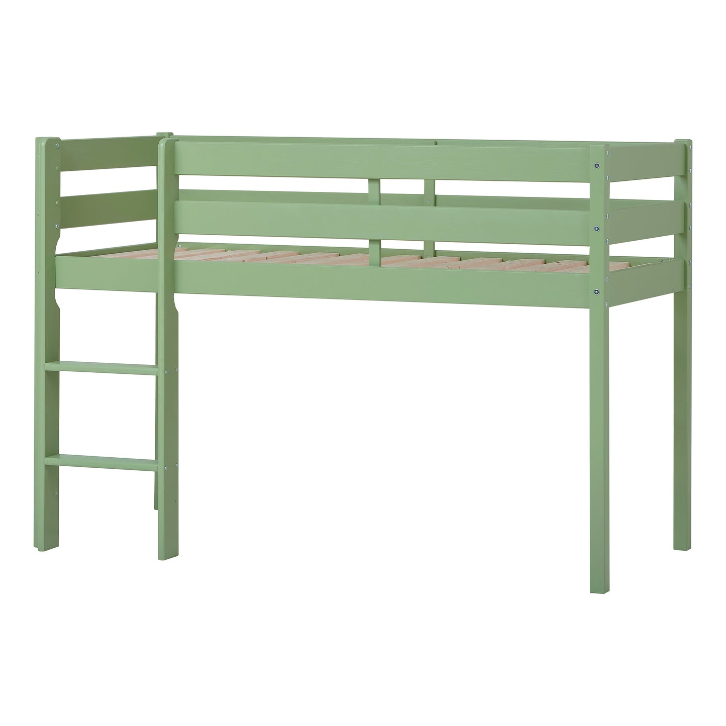 Hoppekids Eco Comfort Mid Sleeper Bed (2 Sizes & 4 Colours Available)