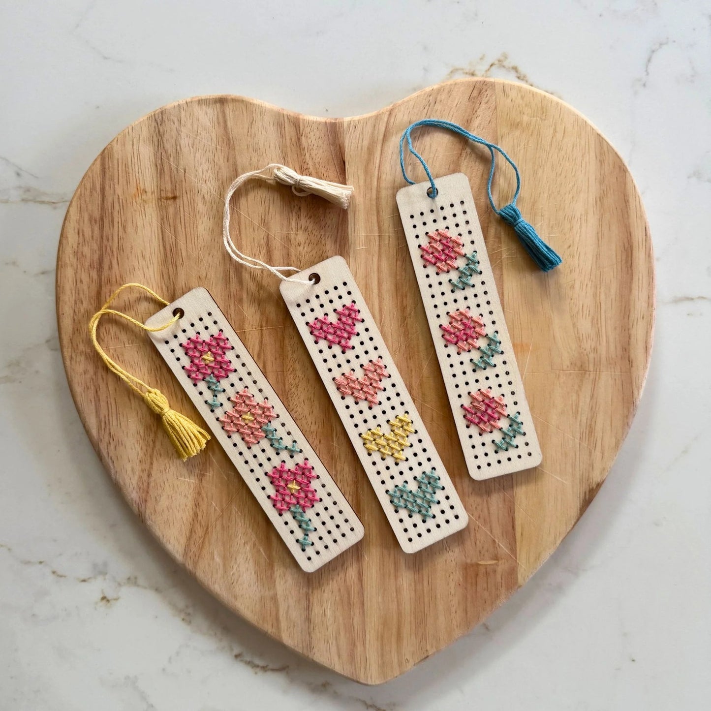 Cotton Twist DIY Stitched Tassel Bookmark Kit