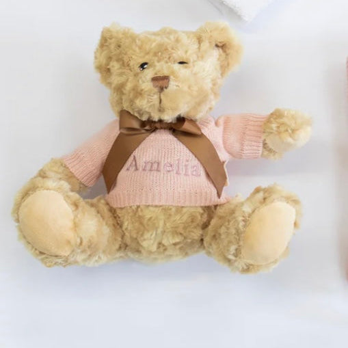 Personalised Teddy Bear by The Baby Gifting Co.