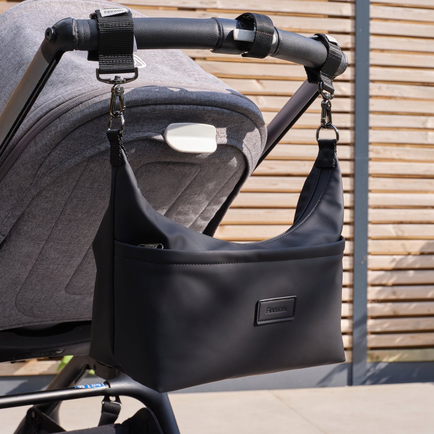 Finnsøn FIA Eco Stroller Organiser with Clips - Black