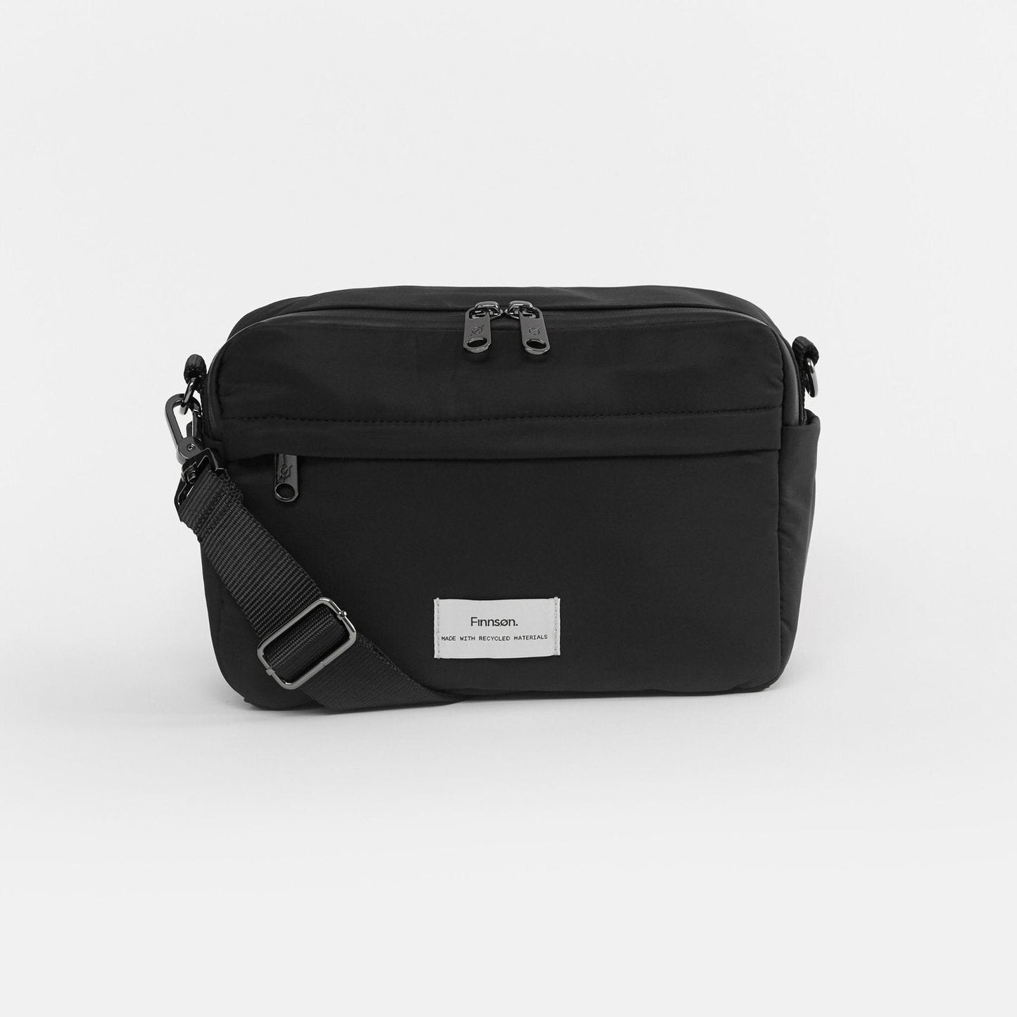 Finnsøn FRIDA Eco Stroller Organiser With Clips - Black