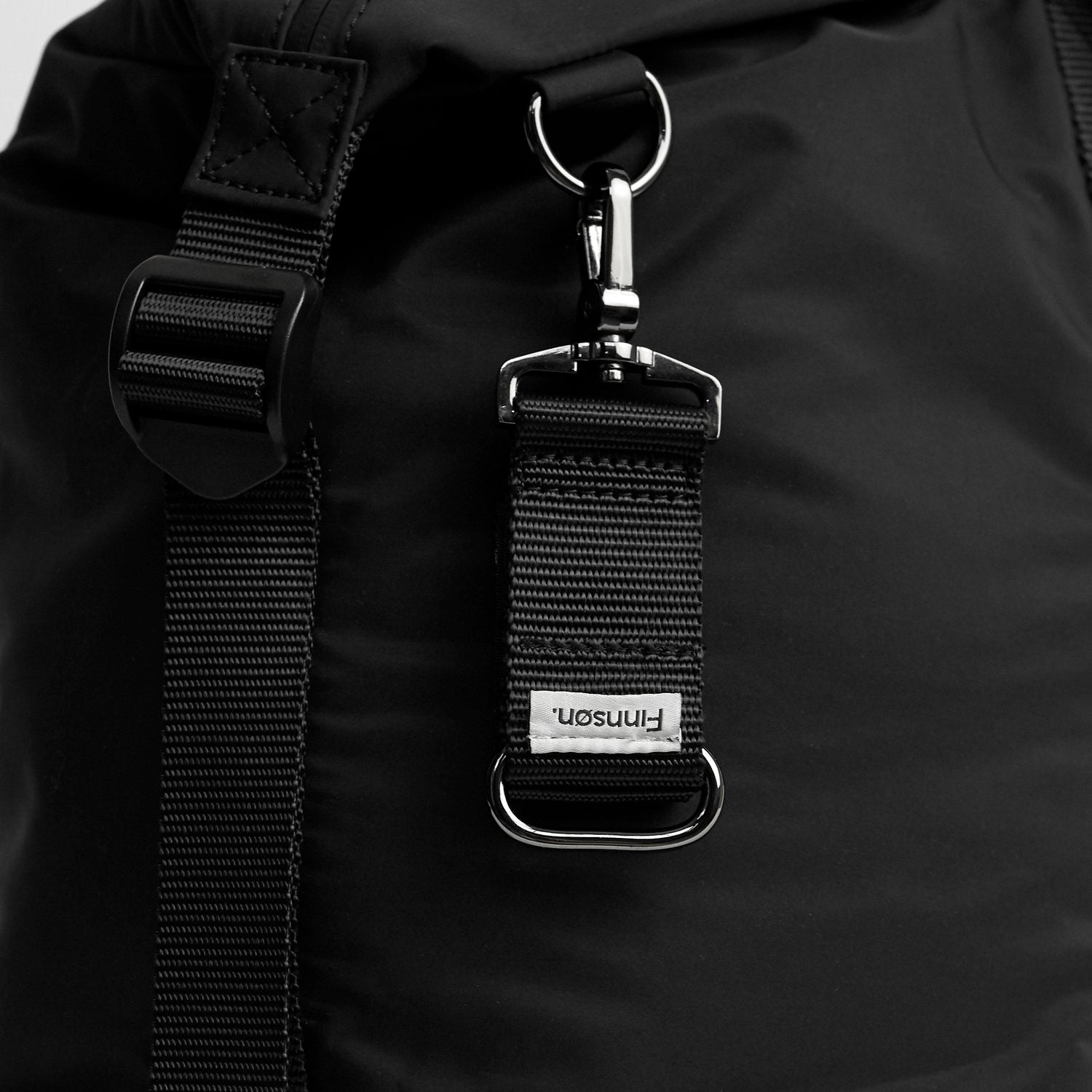Finnsøn IDA Eco Holdall Changing Bag With Changing Mat - Black