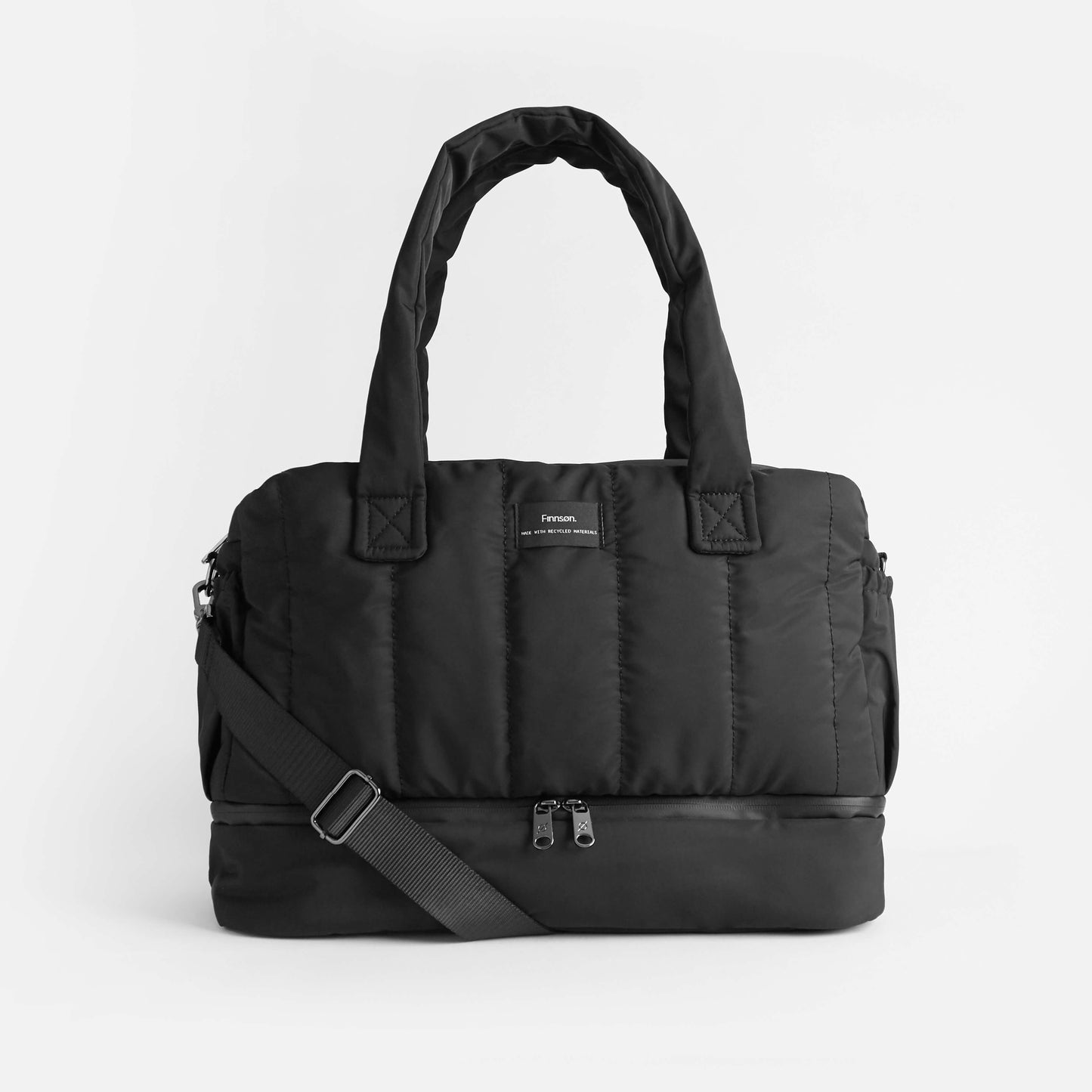Finnsøn INNES Eco Changing Holdall with Changing Mat - Black