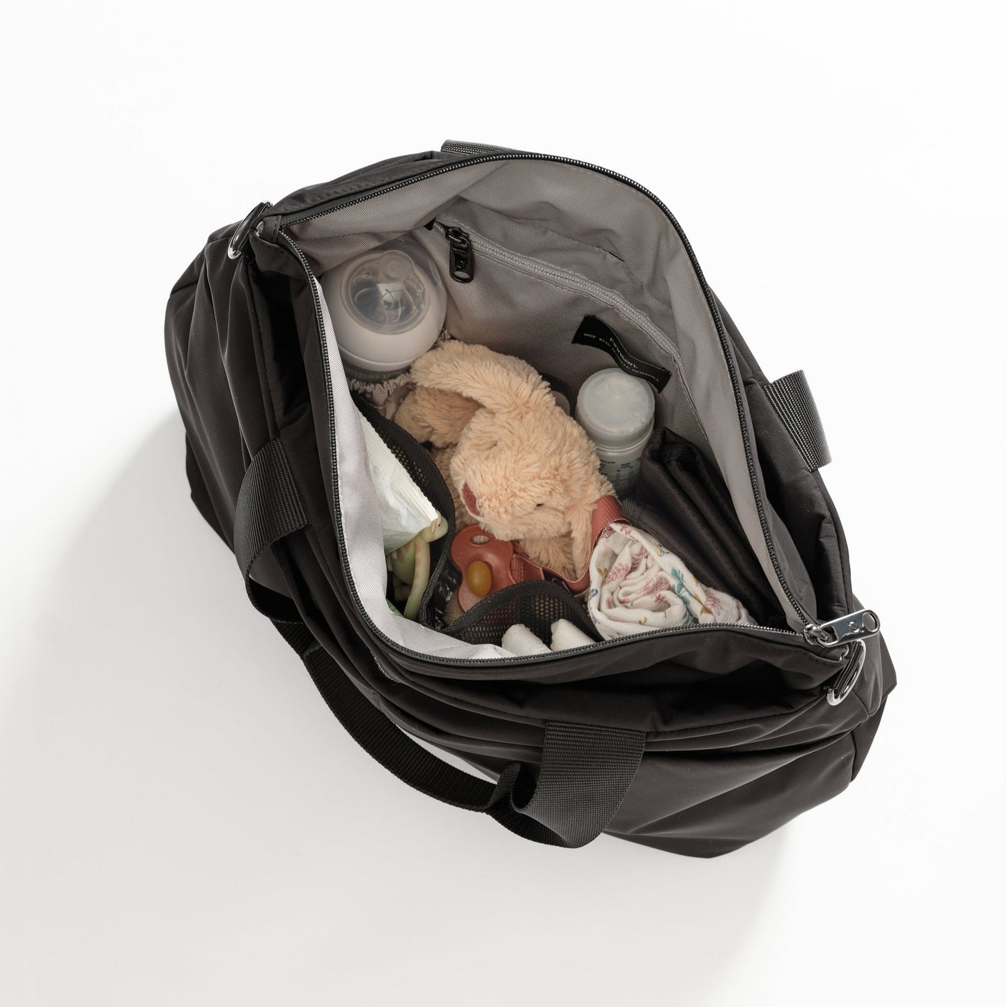 Finnsøn SIGRID Eco Changing Bag with Changing Mat - Black
