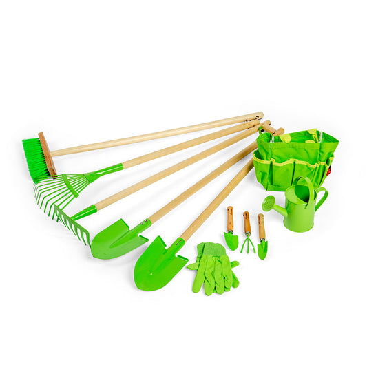 Bigjigs Long Handled Gardening Tool Bundle