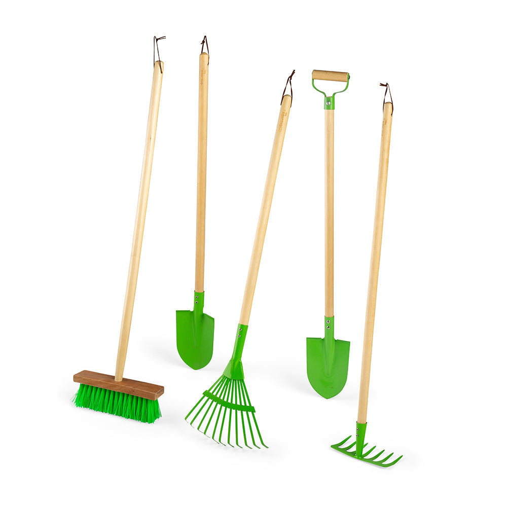 Bigjigs Long Handled Gardening Tool Bundle