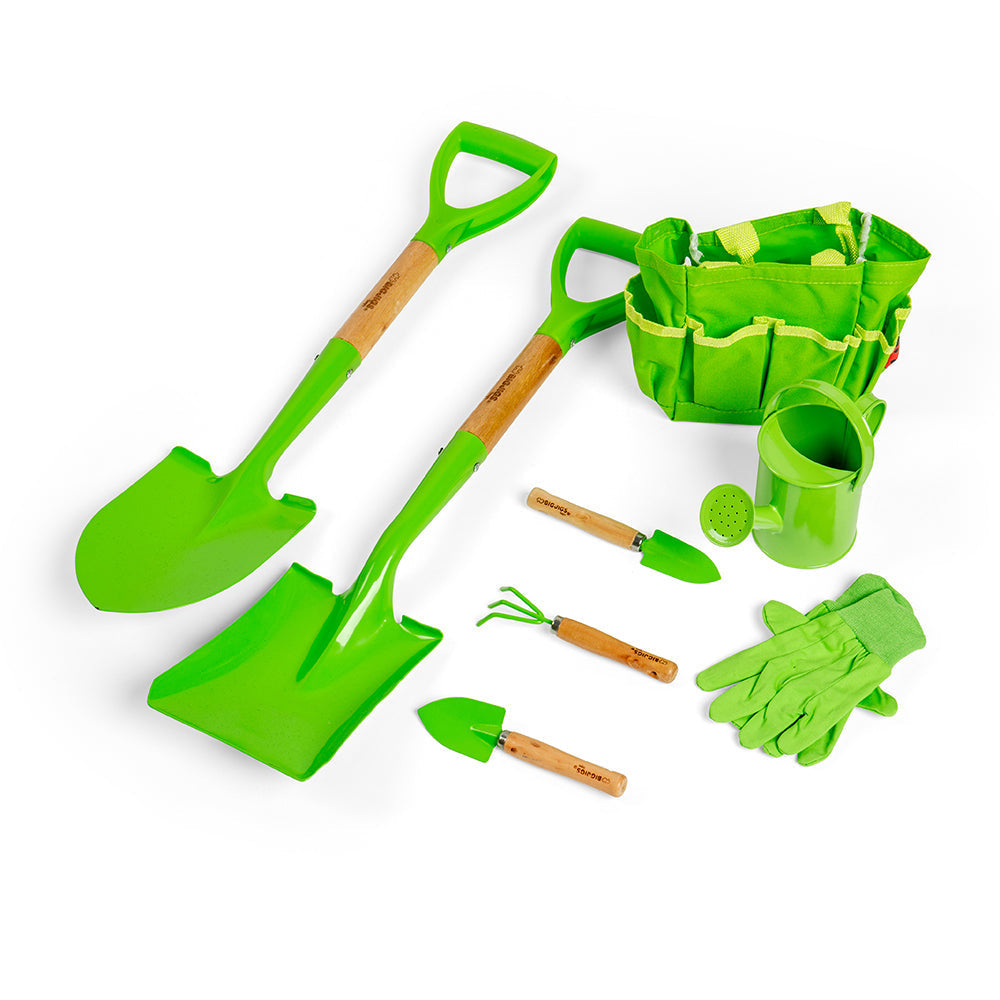 Bigjigs Short Handled Gardening Tool Bundle
