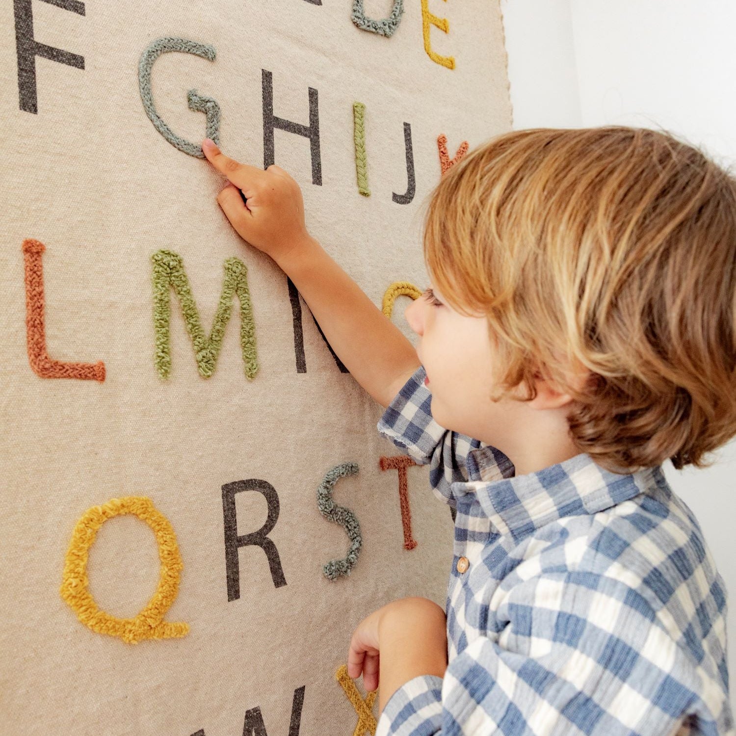 Lorena Canals Wall Hanging - Colour ABC